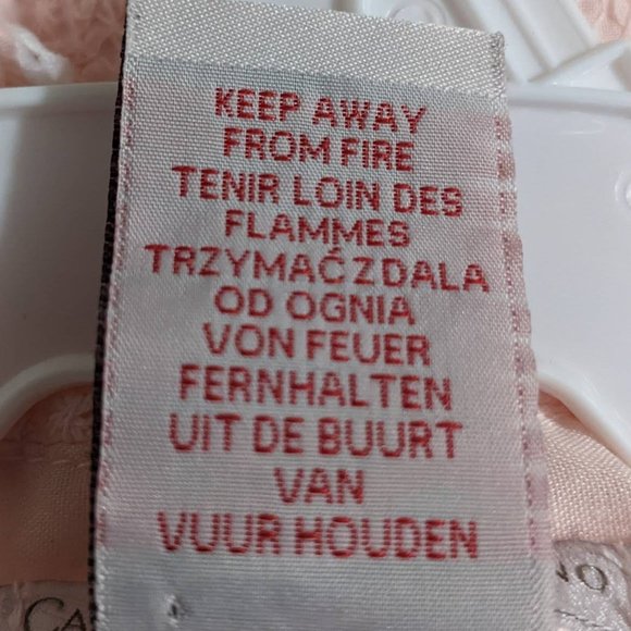 Catherine Malandrino Pink Lace Pearl Cotton Pleated Dress - 6-9 mos. NWOT - Picture 8 of 11